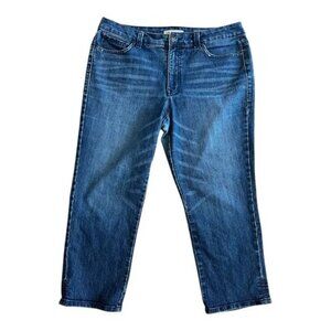 Nine West Vintage America Vintage Boho Blue Jeans Size 14/32 Women